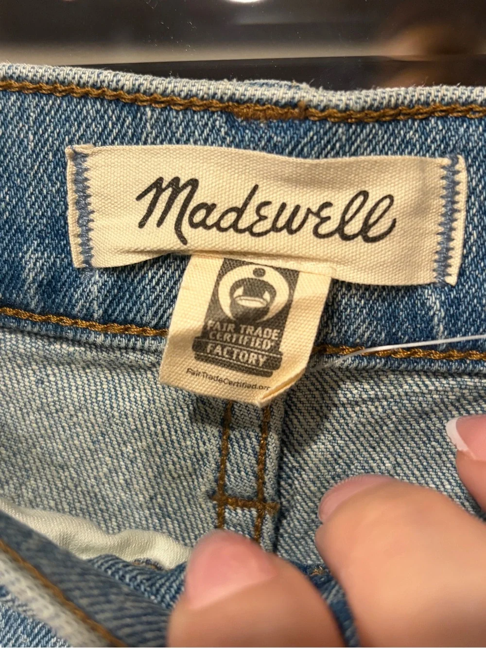 Madewell high rise